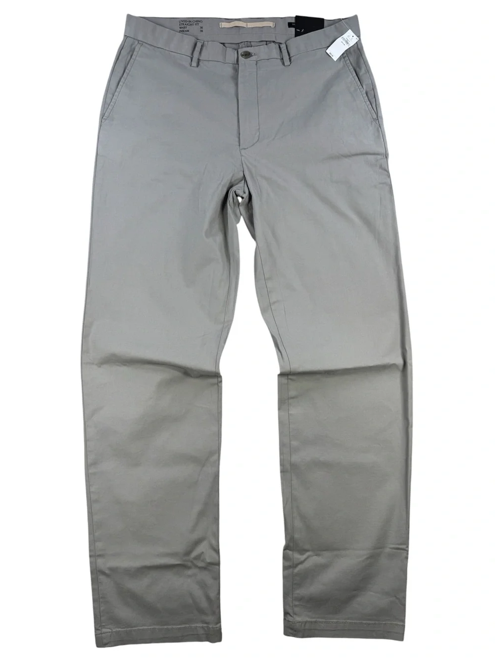 NWT Banana Republic Lived-In Chino Straight Fit Pants 36x36